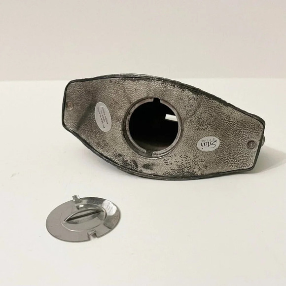 Vintage Rocking Horse Piggy Bank Silver Plated Coin Bank Made In Hong Kong - Picture 9 of 16